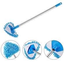 Stainless Steel Road Adjustable Triangle Mop Used for Cleaning Dusty and Wet Floor Surfaces and Tiles. - dailyneed.life
