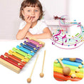 Wooden Xylophone Musical Toy for Children (MultiColor) - dailyneed.life