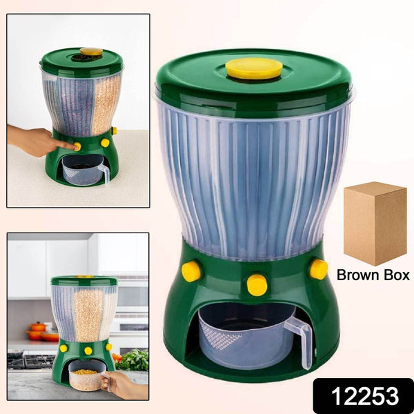 4 in 1 360 Degree Rotation Cereal Dispenser (Approx 10 kg / 1 Pc) - dailyneed.life