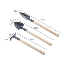 Kid's Garden Tools Set of 3 Pieces (Trowel, Shovel, Rake) - dailyneed.life