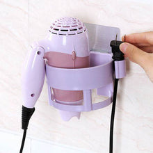 Self Adhesive Hair Dryer Holder Bathroom Wall Storage Shelf Organizer Stand, Hair accessories - dailyneed.life