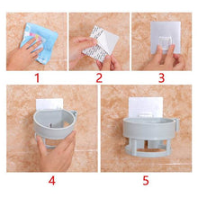 Self Adhesive Hair Dryer Holder Bathroom Wall Storage Shelf Organizer Stand, Hair accessories - dailyneed.life