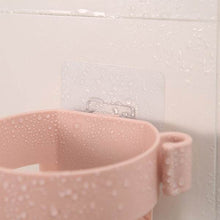 Self Adhesive Hair Dryer Holder Bathroom Wall Storage Shelf Organizer Stand, Hair accessories - dailyneed.life