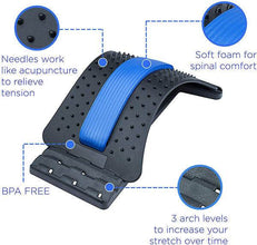 Multi-Level Back Stretcher Posture Corrector Device for Back Pain - dailyneed.life