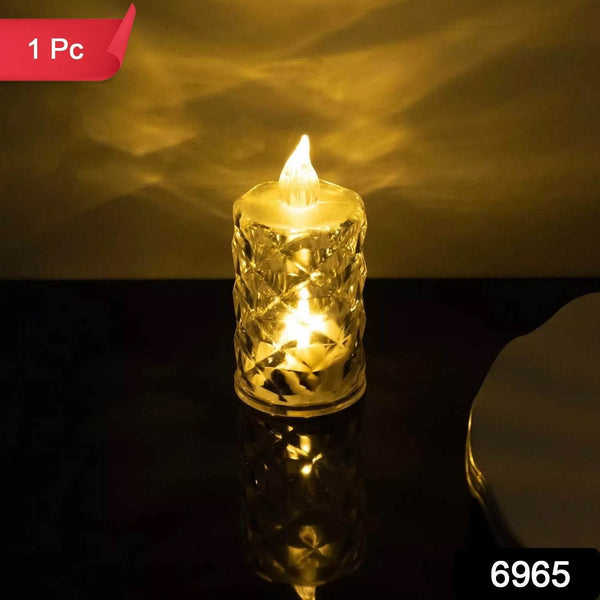 Flameless and Smokeless Decorative Candles LED Tea Light, Diwali (1 Pc) - dailyneed.life