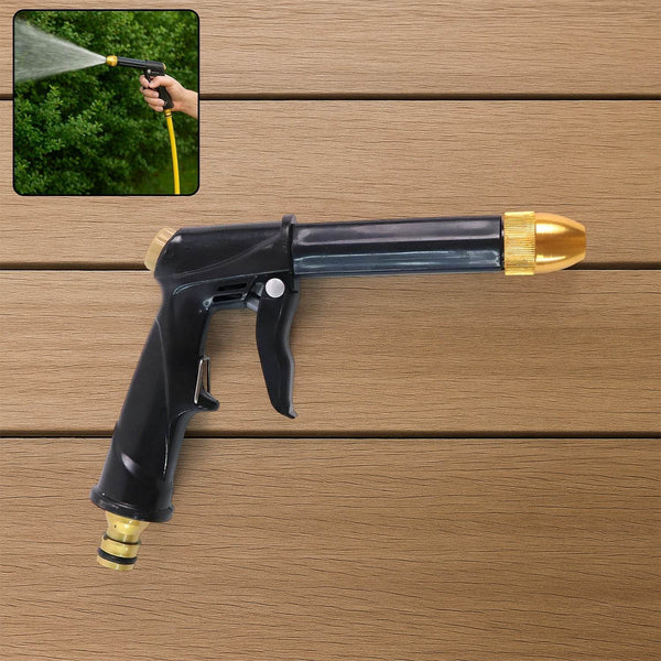 Water Spray Gun for Car Wash & Gardening (Multi-Mode, Brass) - dailyneed.life