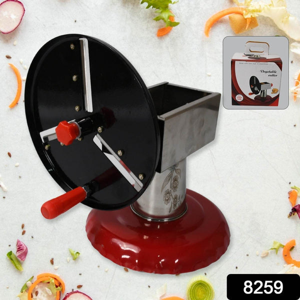 Stainless Steel Chips Maker and Vegetable Slicer for Kitchen Potato Slicer Graters and Chippers. Chips Maker is Suitable for Vegetable Cuttings. Chips Maker Consist Hard Coated Iron Wheel and Stand. - dailyneed.life