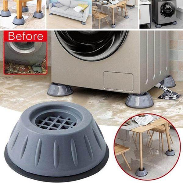 Machine Leveling Feet Anti Walk Pads Shock Absorbed Furniture Lifting Base - dailyneed.life