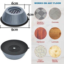 Washer Dryer Anti-Vibration Pads with Suction Cup Feet - dailyneed.life