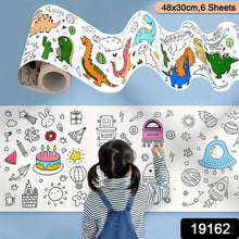 Fun and Educational Coloring Roll (1 Pc) - dailyneed.life