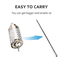 Magic Toy Metal High Elasticity Steel Silver Appearing Cane Magic Toy Magic Steel - dailyneed.life
