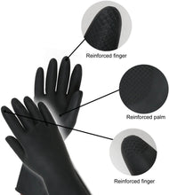 Multipurpose Natural Gum Rubber Reusable Cleaning Gloves - dailyneed.life