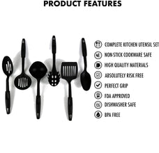 Heat-Resistant Non-stick Spoon Tools Set (Set of 6) - dailyneed.life