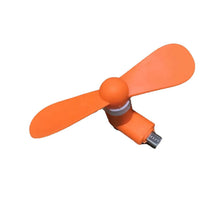 mini USB fan For Having cool air instantly, anywhere and anytime purposes (Micro Port / Mix Color) - dailyneed.life