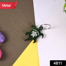 Metal Tortoise Shaped Keychain - Unique and Durable Accessory (1 Pc) - dailyneed.life