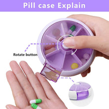 Cute 7-Day Pill Box Dispenser – Portable 7-Grid Medicine Organizer (1 Pc) - dailyneed.life