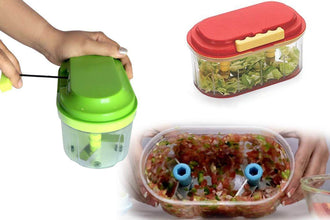 Plastic Vegetable Chopper (1000 ml) - dailyneed.life