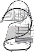 STAINLESS STEEL RECTANGLE DISH DRAINER RACK / BASKET WITH DRIP TRAY - dailyneed.life
