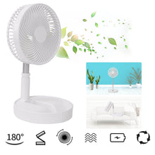 TELESCOPIC ELECTRIC DESKTOP FAN, HEIGHT ADJUSTABLE, FOLDABLE & PORTABLE FOR TRAVEL/CARRY | SILENT TABLE TOP PERSONAL FAN FOR BEDSIDE, OFFICE TABLE (Battery Not Include) - dailyneed.life