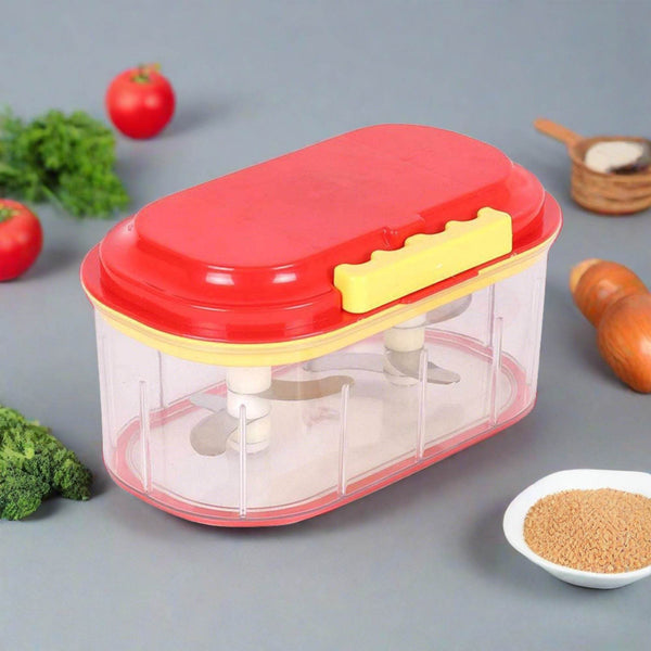 Plastic Vegetable Chopper (1000 ml) - dailyneed.life