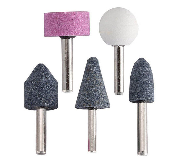 '-5 Pcs Shank Abrasive Mounted Stone (Multicolour) - dailyneed.life