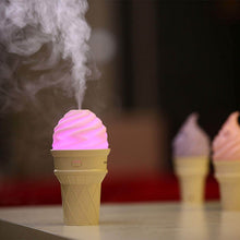 Ice Cream Design LED Humidifier for Freshening Air & Fragrance (Multicoloured) - dailyneed.life