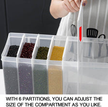 Wall-Mounted Cereals Dispenser Press Grain Storage Tank - dailyneed.life