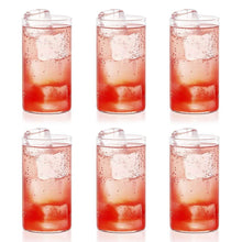 Heavy unbreakable Stylish Plastic Clear look fully Transparent Glasses Set 330ml (6pcs) - dailyneed.life