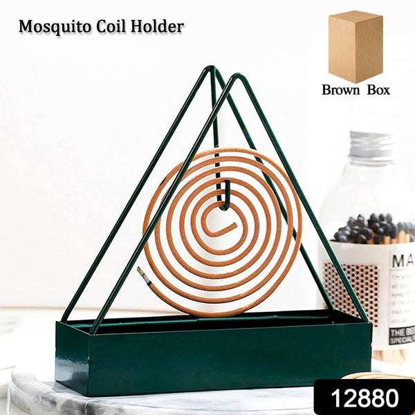 Triangular Iron Mosquito Coil Holder – Stylish Outdoor Incense Holder - dailyneed.life