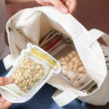 Reusable Airtight Seal Plastic Food Storage Mason Jar Zipper (150ml) - dailyneed.life