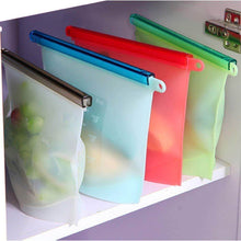 Reusable Silicone Airtight Leakproof Food Storage Bag - 1 ltr - dailyneed.life