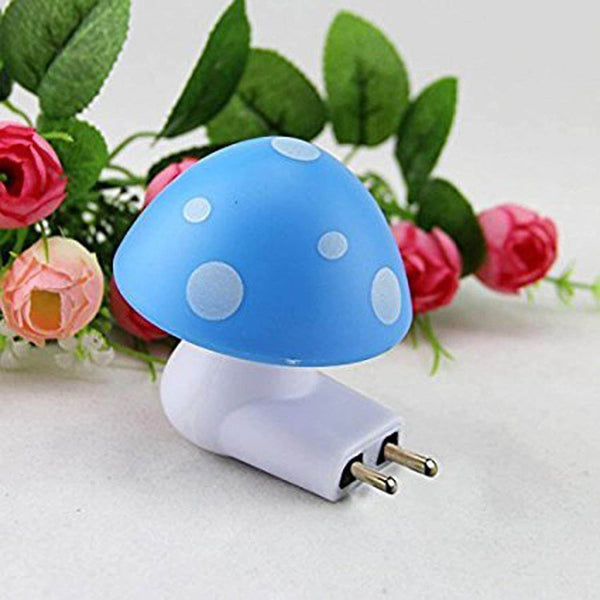 Automatic Night Sensor Mushroom Lamp (0.2 watt, Multicolour) - dailyneed.life