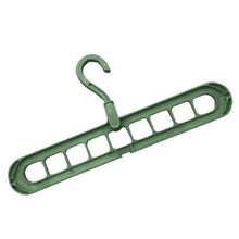 Anti-Skid Plastic 9-Holes Magic Wardrobe Folding Hangers - dailyneed.life