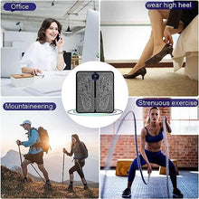 EMS Foot Massager, Electric Feet Massager, Deep Kneading Circulation Foot Booster for Feet and Legs Muscle Stimulator, Folding Portable Electric Massage Machine (Mix Design) - dailyneed.life