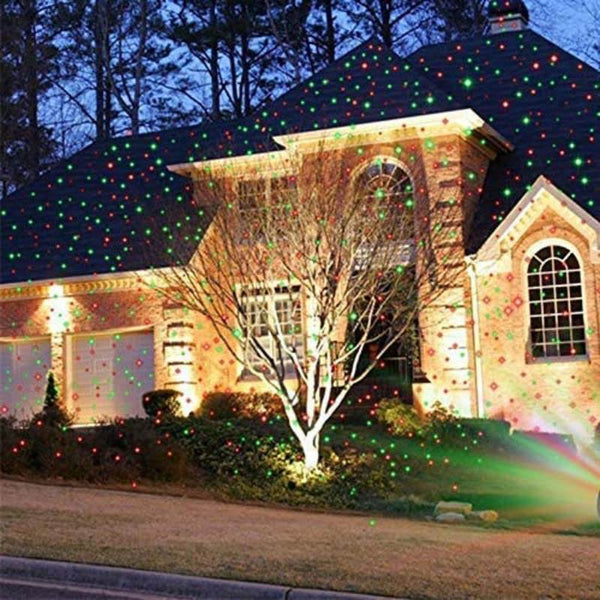 Star Fairy Motion Laser Projector – Multicolor Decorative Light for Indoor & Outdoor Festivities (No Remote) - dailyneed.life