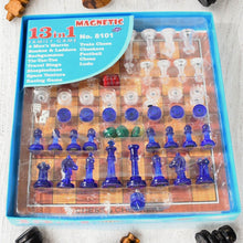 13 in 1 Family Board Game Chess, Snakes & Ladders, Ludo, Tic-Tac-Toe, Checkers, Travel Bingo, Football, Space Venture, Steeplechase Set for Kids - dailyneed.life