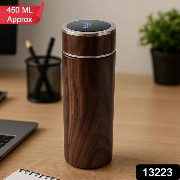 Luxury Digital Temperature Display Smart Flask – 450 ML Approx (1 Pc) - dailyneed.life
