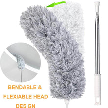 Microfiber Dusters for Cleaning, Telescoping Feather Duster with 100 inches Extendable Handle Pole, Dusting Cleaning Tools for Cleaning High Ceiling, Ceiling Fan, Blinds, Cobwebs, Furniture, Cars - dailyneed.life