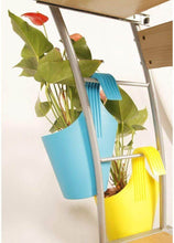 Plastic Hanging Planter Pot, Multicolour, - dailyneed.life