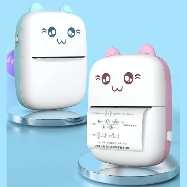 Pocket Mini Bluetooth Thermal Printer – Wireless Smart Printer for Photos (Includes 1 Roll Paper) - dailyneed.life