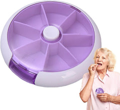 Cute 7-Day Pill Box Dispenser – Portable 7-Grid Medicine Organizer (1 Pc) - dailyneed.life