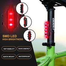 Rechargeable Bicycle Front Waterproof LED Light (Red) - dailyneed.life