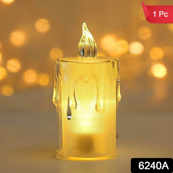 Simple Candles for Home Decoration, Crystal Candle Lights, Diwali - dailyneed.life