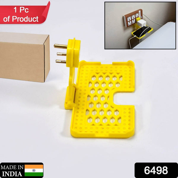 Multi-Purpose Yellow Wall Holder Stand for Mobile Charging - dailyneed.life