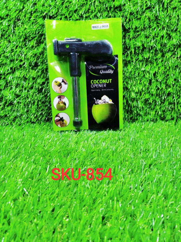 Premium Quality Stainless Steel Coconut Opener Tool / Driller with Comfortable Grip - dailyneed.life