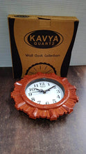 Wooden Look Round Wall Clock - Battery Operated, Easy-to-Read, Plastic Design for Home/Office - dailyneed.life