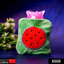 Watermelon Small Hot Water Bag with Cover – Pain Relief Warmer - dailyneed.life