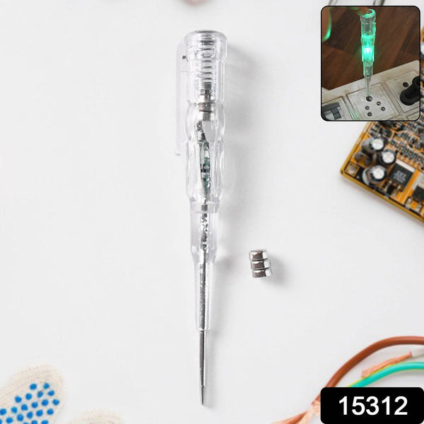 Electrical Detector Slotted Screwdriver With Small Batteries (1 Pc) - dailyneed.life