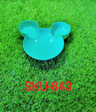 Mickey Shaped Kids / Snack Serving Sectioned Plate - dailyneed.life