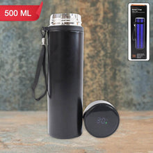 Double Wall Stainless Steel Water Bottle screen smart temperature display (500ml) - dailyneed.life